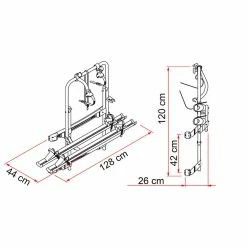 Fiamma 200 DJ Sprinter - Crafter Bike Rack 2006 Onwards -Truma Shop 02093B93A d1 79180.1663943778