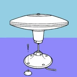 Vision Plus Status 350 Omni-Directional Antenna With VP2 TV Amplifier 12 Vision Plus Status 350 Omni-Directional Antenna With VP2 TV Amplifier -Truma Shop 04 2085.3 54081.1633448101