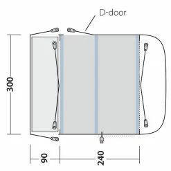 Outwell Newburg 240 Air Drive-Away Awning For Campervans -Truma Shop 0c0d07cb 846f 40c3 975a d3c64e52ce87 44428.1612516244