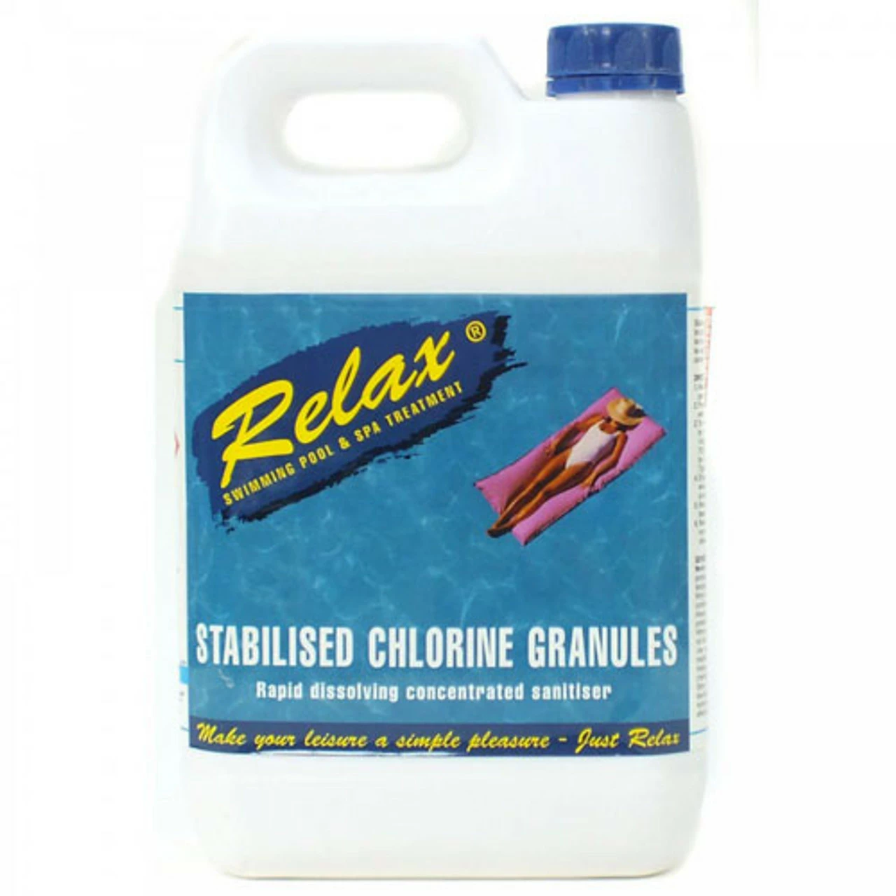 Relax Stabilised Chlorine Swimming Pool Chemical 2 Relax Stabilised Chlorine Swimming Pool Chemical