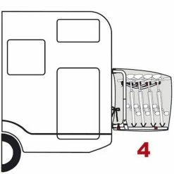 Fiamma Bike Cover S - Cover For Carry Bike Rack - Up To 4 Bikes -Truma Shop 14743 3 1604390460 88537.1658493227