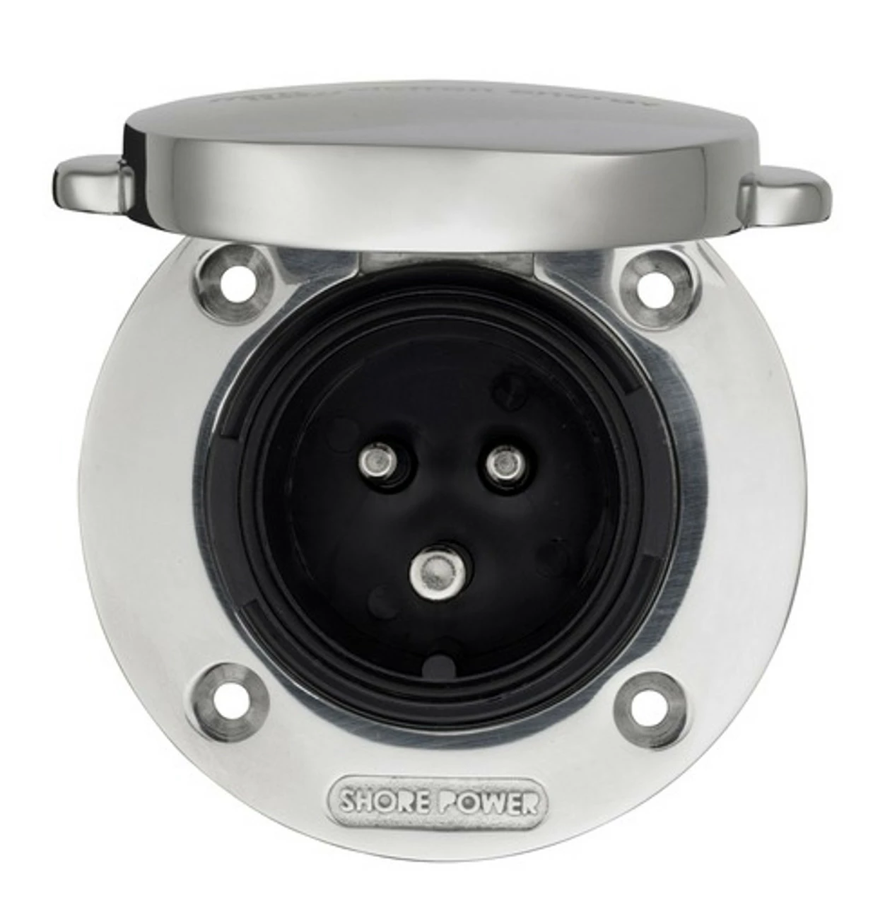 Victron Energy Stainless Steel Mains Power Inlet Cover 4 Victron Energy Stainless Steel Mains Power Inlet Cover - Image 2