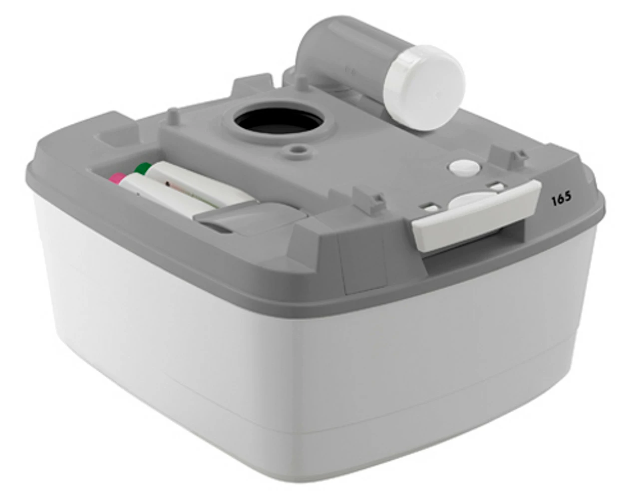 Thetford Porta Potti Qube 165 Portable Camping Toilet 4 Thetford Porta Potti Qube 165 Portable Camping Toilet - Image 2