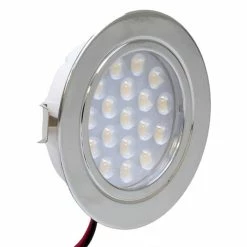 Dimatec Chrome Recessed LED Downlight Default On Memory