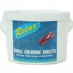 Relax 20g Small Swimming Pool Chlorine Tablets