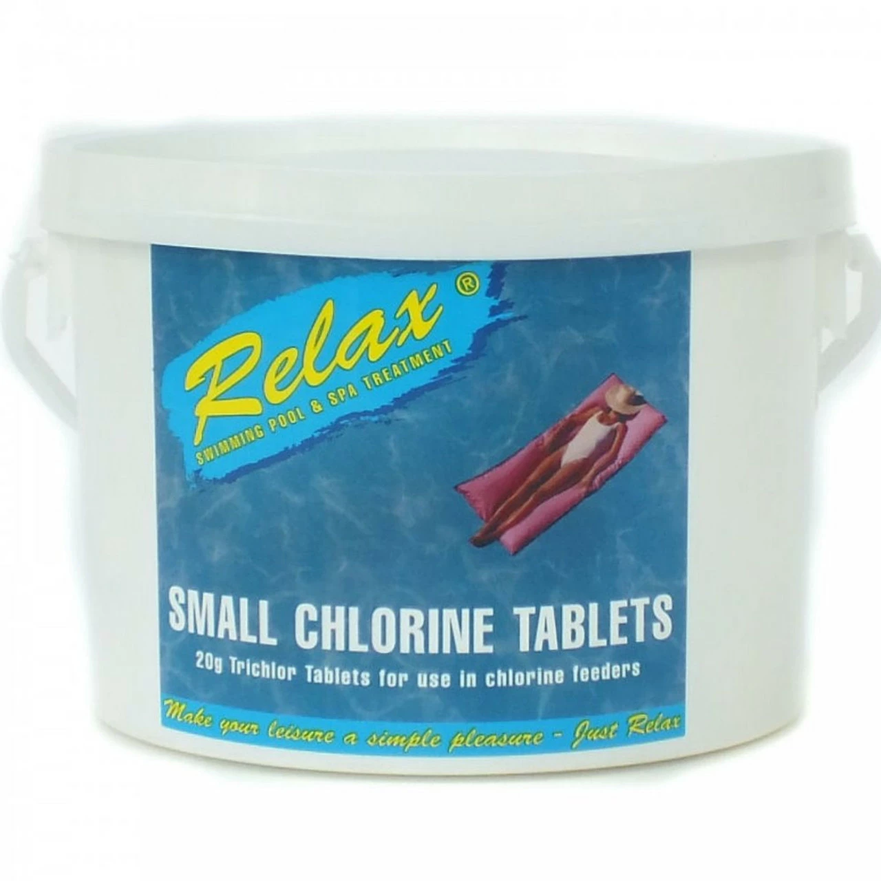 Relax 20g Small Swimming Pool Chlorine Tablets 3 Relax 20g Small Swimming Pool Chlorine Tablets