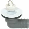 Crusader 3/4" / 20mm White Plastic Caravan Top Sink Waste Siphon (R/Angled) -Truma Shop 29159 0907131251202061502987 39259.1456996786