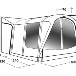 Outwell Newburg 240 Air Drive-Away Awning For Campervans -Truma Shop 3008de1c 026c 4e8c 99c2 f3a57f52ca8b 14343.1612516257