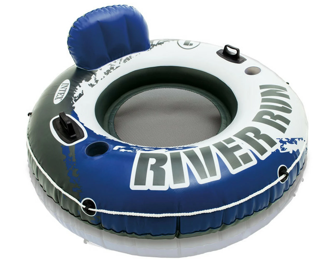 Intex River Run Luxury Inflatable Ring Floating Pool Tube 5 Intex River Run Luxury Inflatable Ring Floating Pool Tube - Image 3