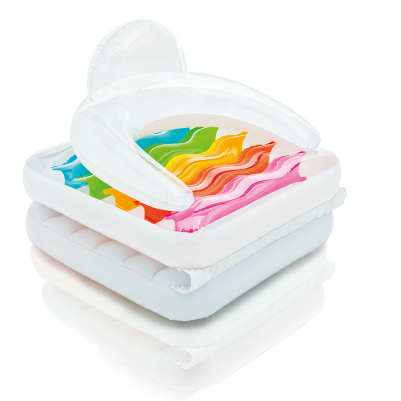 Intex Inflatable 2 In 1 Folding Pool Suntan Lounger 6 Intex Inflatable 2 In 1 Folding Pool Suntan Lounger - Image 4