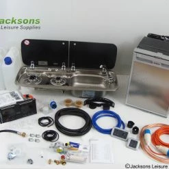 Dometic-Smev 9222 Hob And Sink, CRX50 Fridge & Sargent EC160 Complete Conversion Kit 2 -Truma Shop 9222R CR50 BLK CR 44941.1445430324
