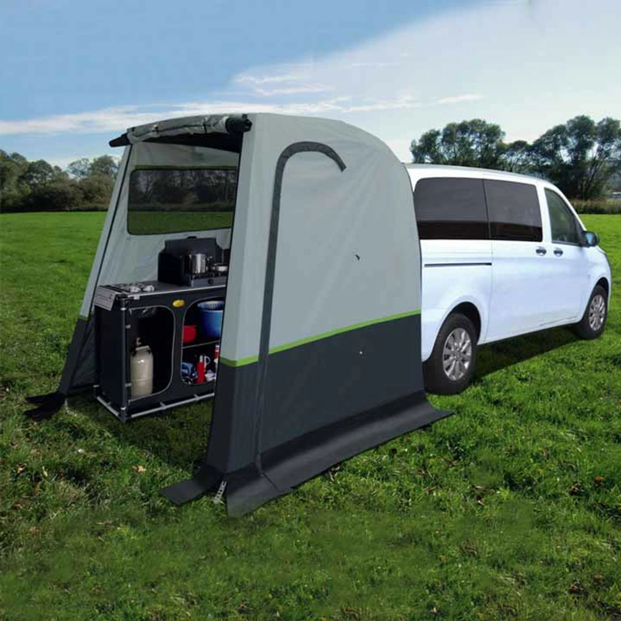 Reimo Tailgate Tent For Mercedes Vito V-Class Micro Camper Vans 5 Reimo Tailgate Tent For Mercedes Vito V-Class Micro Camper Vans - Image 3