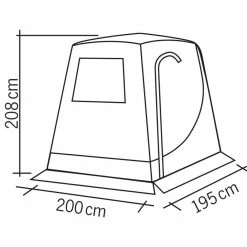 Reimo VW T5 T6 Campervan Rear Tailgate Tent Awning - Premium Trim -Truma Shop 936286 5 04268.1634045223