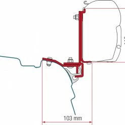 Fiamma F45S Awning & Bracket Kit For VW T5 And T6 With Pop Top Roofs -Truma Shop 98655 590 800x600 63717.1660209089