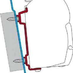 Fiamma F45s Awning Bracket Adapter Kit Ford Transit