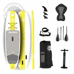 Fatstick Airstick 10’6 Inflatable SUP Paddle Board Full Kit -Truma Shop AIRSTICK YELLOW 21352.1652349477