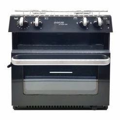 JLS Voyager 4500 Oven, Grill And Hob For Caravans Motorhome Campervans And Marine -Truma Shop Adventurer Voyager Black Hob Oven Closed 11293.1675339523