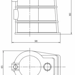 Astral Swimming Pool Ladder And Grab Rail Anchor Kit -Truma Shop Astral anchor dimensions 48646.1477642733