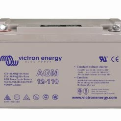 Victron Energy Victron 350 Watt Solar Panel Kit With MPPT Controller, MultiPlus And DC-DC Charger -Truma Shop BAT412101080 12V 110Ah AGM Deep Cycle Battery 29929.1662733486