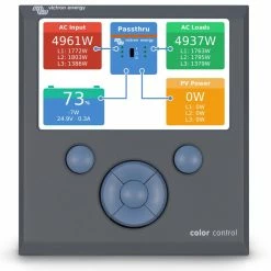 Victron Energy Color Control GX Panel For Batteries & Solar Panels 8 Victron Energy Color Control GX Panel For Batteries & Solar Panels -Truma Shop Color Control Screen Overview 95338.1547630492