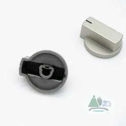 Thetford Spare - Cooker Knobs For Topline, Prima & Duplex - Matt Nickel -Truma Shop DSC03632 99020.1628074467