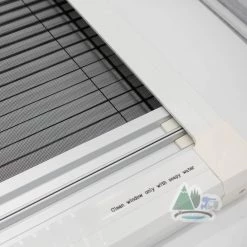 Adventurer Campervan Window With Top Hinge, Blinds & Flyscreen - Flush Acrylic Glass And Frame 36 Adventurer Campervan Window With Top Hinge, Blinds & Flyscreen - Flush Acrylic Glass And Frame -Truma Shop DSC03788 51498.1631108311