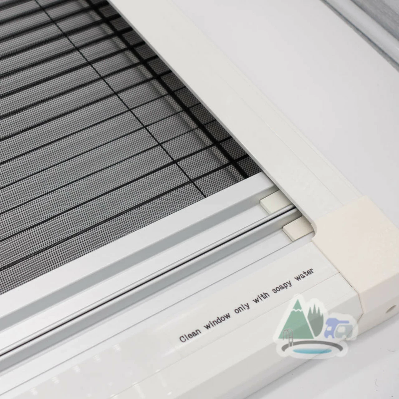 Adventurer Campervan Window With Top Hinge, Blinds & Flyscreen - Flush Acrylic Glass And Frame 18 Adventurer Campervan Window With Top Hinge, Blinds & Flyscreen - Flush Acrylic Glass And Frame - Image 16