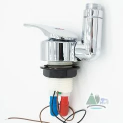 Reich Twist Shower Mixer Tap - Chrome W/ Smooth Fit Connectors -Truma Shop DSC06244 08047.1637685479