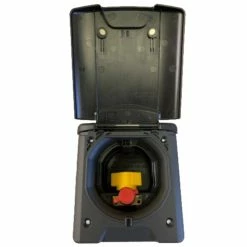 FAWO Flush Fitting BBQ Gas Socket For Caravan Motorhome Campervan 9 FAWO Flush Fitting BBQ Gas Socket For Caravan Motorhome Campervan -Truma Shop FAWO gas BBQ Lid Black 70890.1669037016