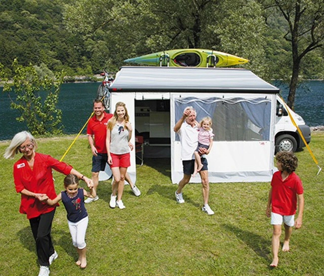 Fiamma F65 F80 Motorhome Awning Canopy Privacy Room 4 Fiamma F65 F80 Motorhome Awning Canopy Privacy Room - Image 2