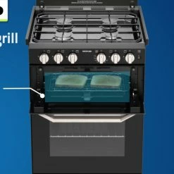 Thetford K1520 Lightweight Oven And Hob Cooker With Dual Fuel Option -Truma Shop Frame 01973 02206.1548358477