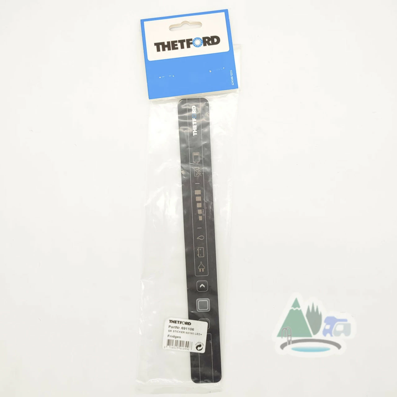 Thetford Spare Fridge Overlay For N3140 Control Panel - 691106 4 Thetford Spare Fridge Overlay For N3140 Control Panel - 691106 - Image 2