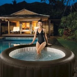 Intex PureSpa Deluxe Jet Massage Inflatable Hot Tub Spa -Truma Shop JET MASSAGE SCENE 2 17876.1400587963
