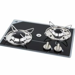 Navy Load Built In Glass Hob Double Burner NL.20001