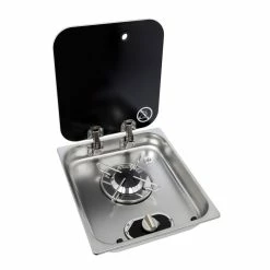 Navy Load Single Burner Hob With Glass Lid NL.21001