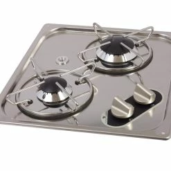 Navy Load Stainless Steel Double Burner Hob NL.22001
