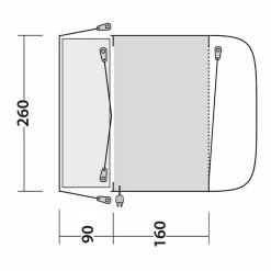 Outwell Newburg 160 Drive Away Awning -Truma Shop Outwell Newburg 160 drive away awning specification 33498.1612113668