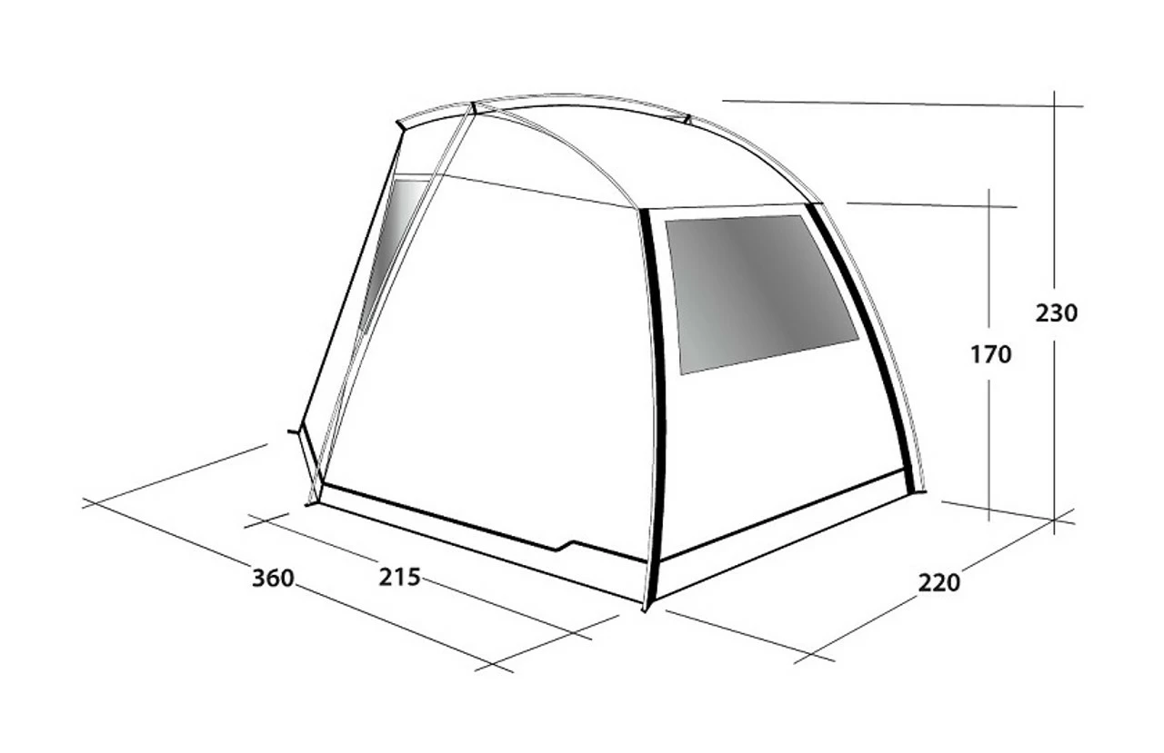 Outwell Woodcrest Active Drive Away Awning 6 Outwell Woodcrest Active Drive Away Awning - Image 4