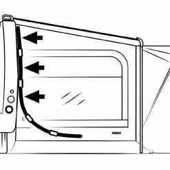 Thule Side Awning Privacy Room Tensioning Kit -Truma Shop Side Tensioners 2 40456.1542623135