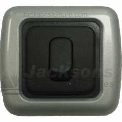 CBE Single Unipolar Switch With Support & Frame -Truma Shop Single Switch Silver Cropped JLS 93864.1420629832