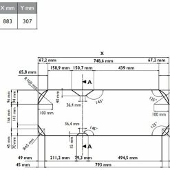 Dometic HSG 2370 Smev 9222 Sink And Hob Combination Unit Inc Template -Truma Shop Smevtemplate 75470.1553111919