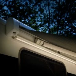 Thule Omnistor 5200 Wall-Mounted Motorhome Caravan Campervan Awning -Truma Shop Thule LS Awnings 5200 Tent Led Mounting Rail White 10954.1513697873