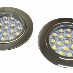 JLS 12v Touch Sensitive Caravan Motorhome Campervan Recessed Downlight -Truma Shop Touch LED Light CR ST Mix JLS 51622.1482335137
