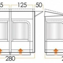 Vango Varkala Connect Caravan Airbeam Awning -Truma Shop VC280 dims 67225.1508234053.1280.1280 76063.1511266920