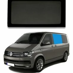 JLS VW T5 T6 Bonded Privacy Glass Fixed Window - Front Left Hand -Truma Shop VW T5 47068.1633960432