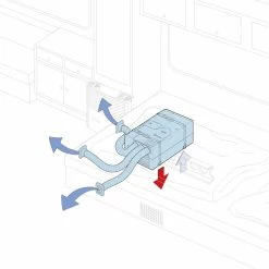 Truma Saphir Compact Under Bench Air Conditioning Unit 13 Truma Saphir Compact Under Bench Air Conditioning Unit -Truma Shop air conditioning saphir air distribution eco layer 99626.1553619886
