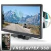Avtex L168DRS 16" 12v LED Freeview HD SAT HD DVD REC Caravan Motorhome TV -Truma Shop avtex 168drs 86937.1580463803