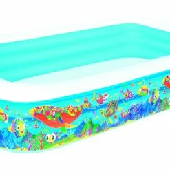 Bestway Children's Rectangular Inflatable Sea Life Paddling Splash Play Pool -Truma Shop bestway play pool 54121B 66381.1415653926