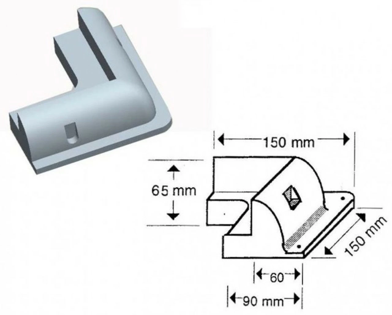 JLS Ltd Solar Panel Corner Adhesive Mounts 4 JLS Ltd Solar Panel Corner Adhesive Mounts - Image 2