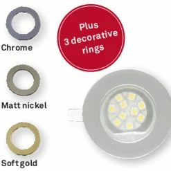 Dometic L26RM LED Caravan Downlight 5 Dometic L26RM LED Caravan Downlight -Truma Shop dometic light l26rm 49481.1394017400